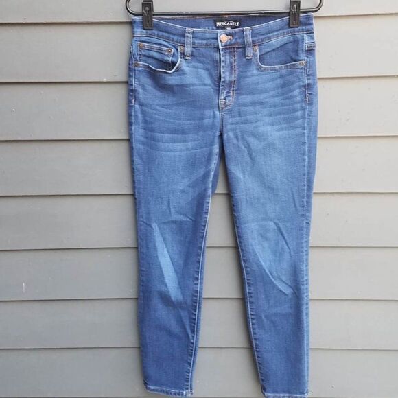 J Crew Mercantile Stretchy Jeans Size Waist 27/Length 26 - Picture 3 of 7